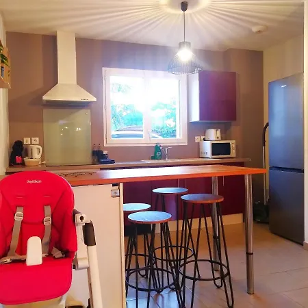 Le Clos Andree - Charmante Maison 8 Personnes - 5 Lits - Climatisation Reversible Rdc - Parking 3 Vehicules - Garage - Zone Nord - Terrasse Et Jardin * Montauban
